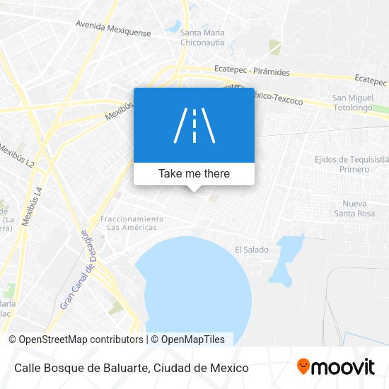 Calle Bosque de Baluarte map