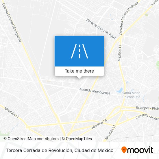 Tercera Cerrada de Revolución map