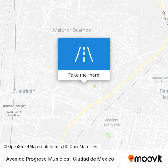 Avenida Progreso Municipal map