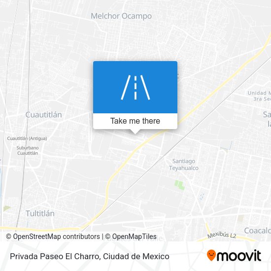 Mapa de Privada Paseo El Charro