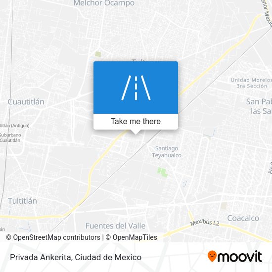 Mapa de Privada Ankerita
