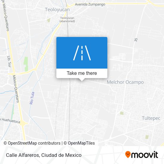 Calle Alfareros map