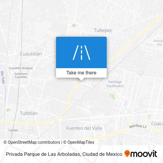 Privada Parque de Las Arboladas map