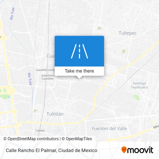 Mapa de Calle Rancho El Palmar