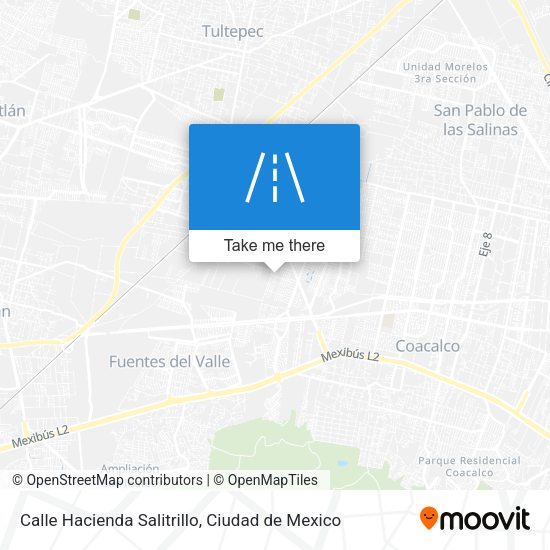 Calle Hacienda Salitrillo map