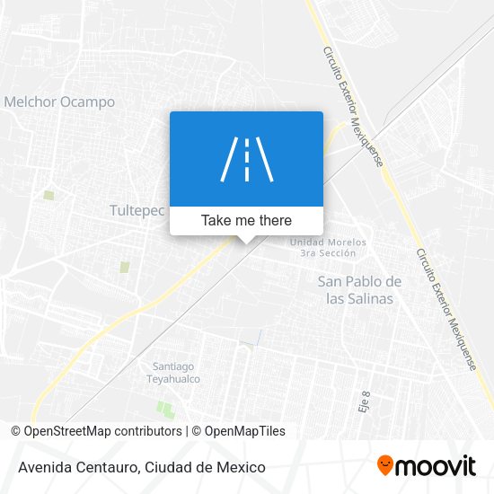 Avenida Centauro map