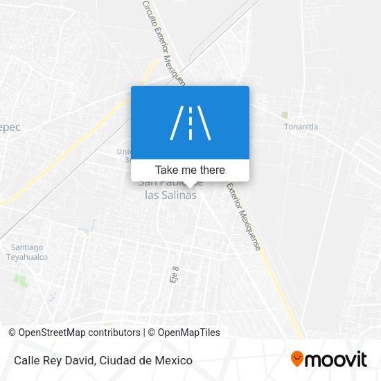 Calle Rey David map