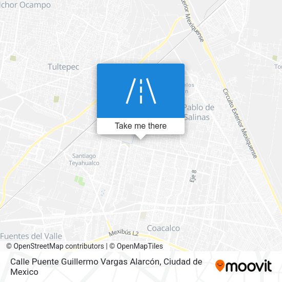 Calle Puente Guillermo Vargas Alarcón map