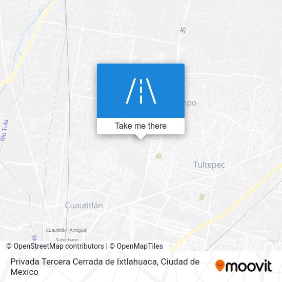 Privada Tercera Cerrada de Ixtlahuaca map