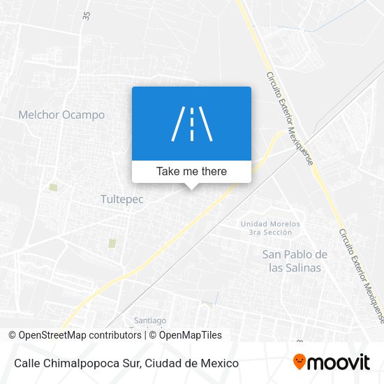 Mapa de Calle Chimalpopoca Sur