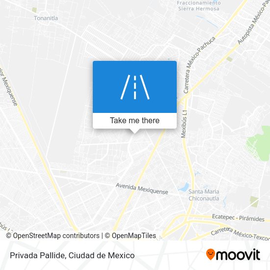 Mapa de Privada Pallide