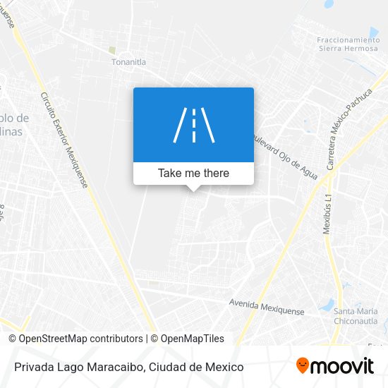 Mapa de Privada Lago Maracaibo