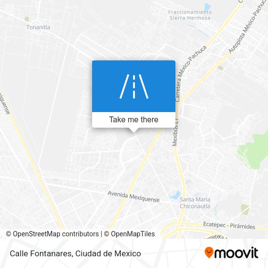 Calle Fontanares map