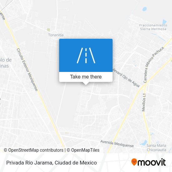 Privada Río Jarama map