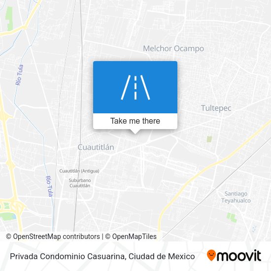 Privada Condominio Casuarina map