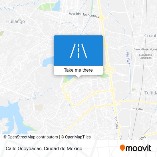 Mapa de Calle Ocoyoacac