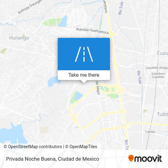 Privada Noche Buena map