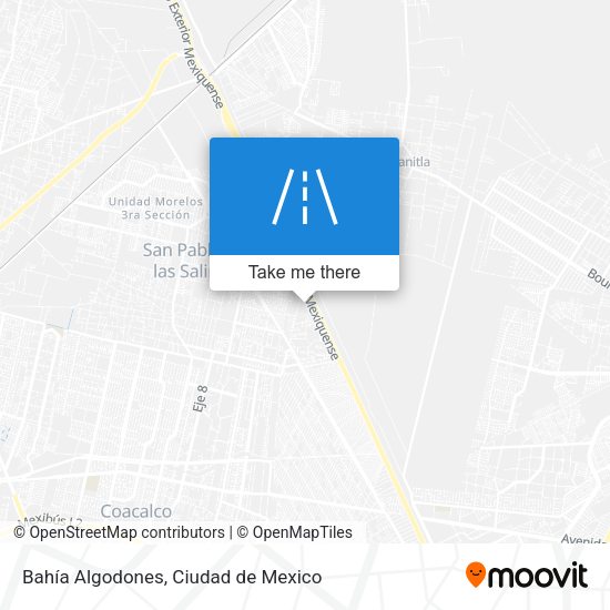 Bahía Algodones map