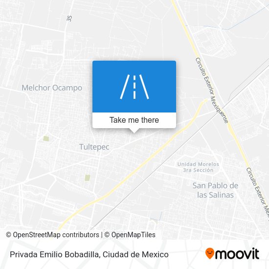 Privada Emilio Bobadilla map