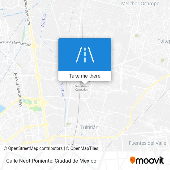 Calle Neot Poniente map