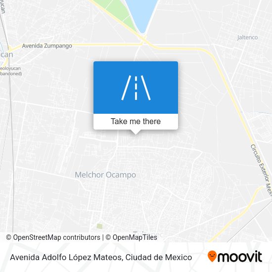 Avenida Adolfo López Mateos map
