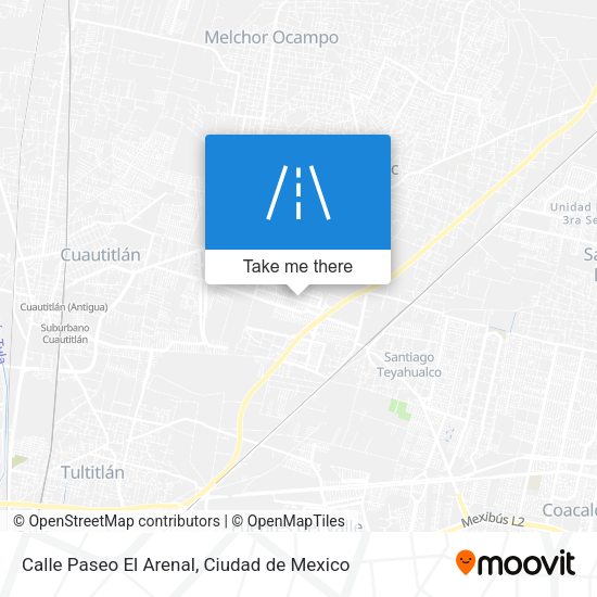 Calle Paseo El Arenal map