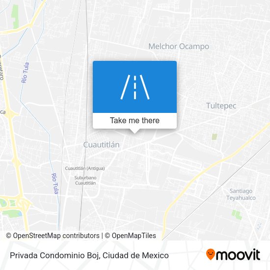 Privada Condominio Boj map