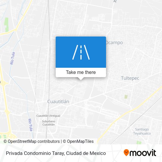 Privada Condominio Taray map
