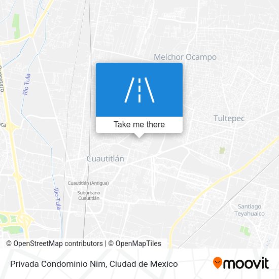 Privada Condominio Nim map