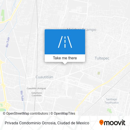 Mapa de Privada Condominio Ocrosia