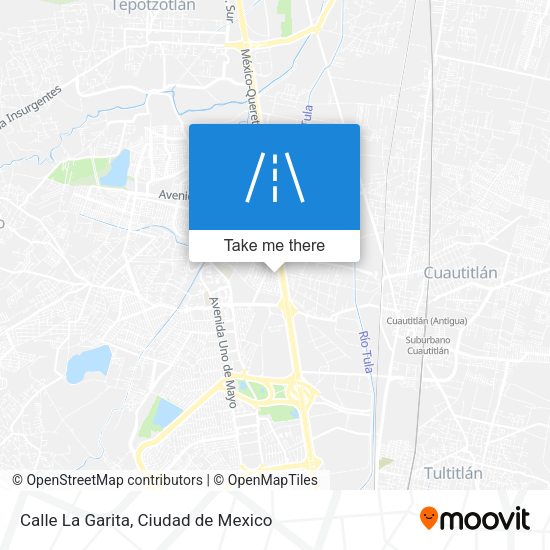 Mapa de Calle La Garita