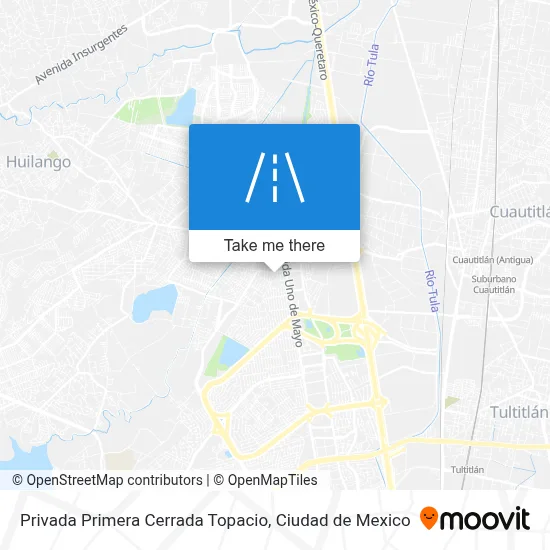 Privada Primera Cerrada Topacio map