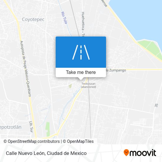 Mapa de Calle Nuevo León
