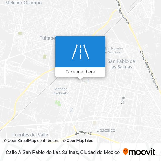 Calle A San Pablo de Las Salinas map