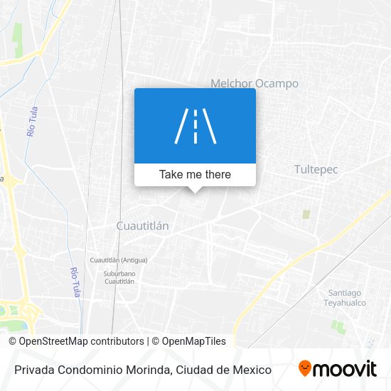 Privada Condominio Morinda map