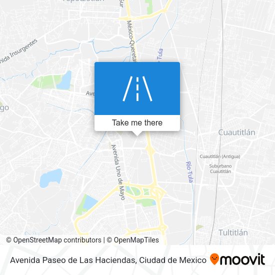 Mapa de Avenida Paseo de Las Haciendas