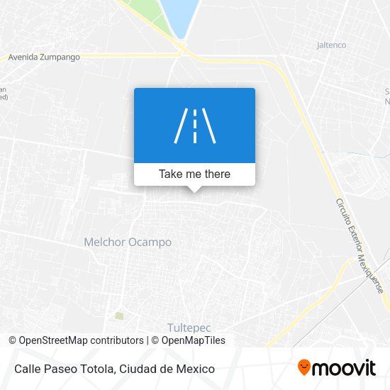 Calle Paseo Totola map