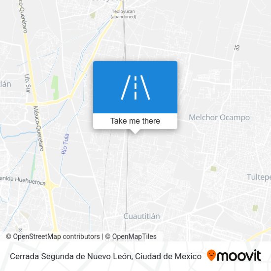 Cerrada Segunda de Nuevo León map