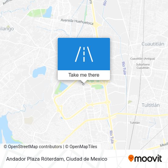 Mapa de Andador Plaza Róterdam