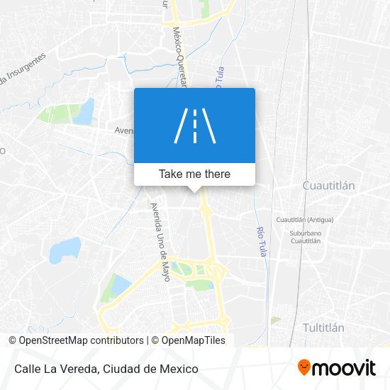 Calle La Vereda map