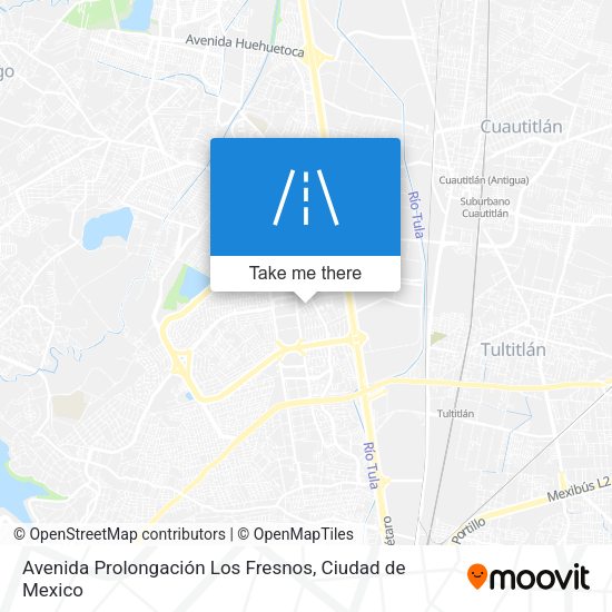 Avenida Prolongación Los Fresnos map