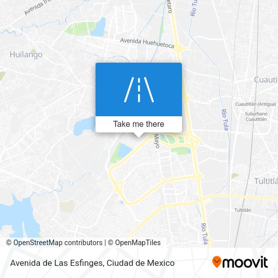 Mapa de Avenida de Las Esfinges