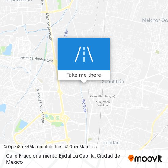 Mapa de Calle Fraccionamiento Ejidal La Capilla