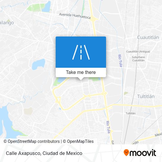 Mapa de Calle Axapusco