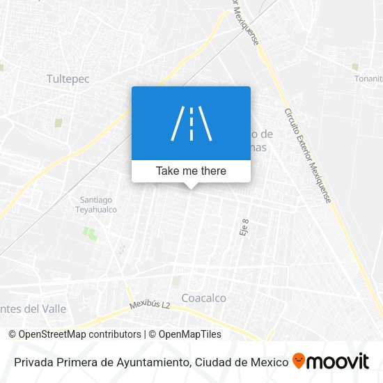 Privada Primera de Ayuntamiento map