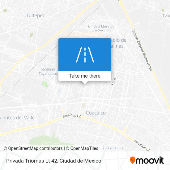 Privada Triomas Lt 42 map