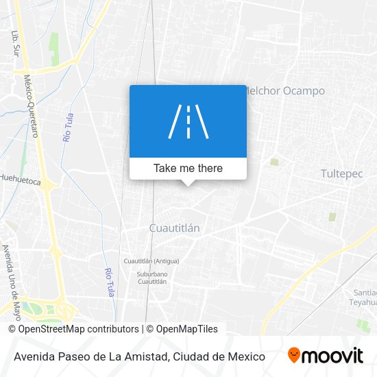 Mapa de Avenida Paseo de La Amistad