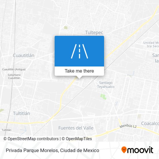 Privada Parque Morelos map