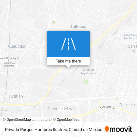 Privada Parque Hombres Ilustres map