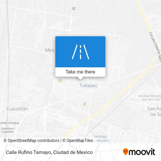 Calle Rufino Tamayo map